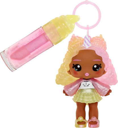 Yummiland Lip Gloss Doll - Nia Candy Fluff - Inclusief DIY Lip Gloss Kit, Geschikt Voor Kinderen Vanaf 4 Jaar