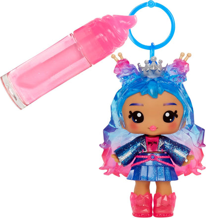 Yummiland Lip Gloss Poupée - Roxie Crystal Candy - Inclut le Kit DIY Lip Gloss, Convient aux Enfants de 4 Ans et Plus