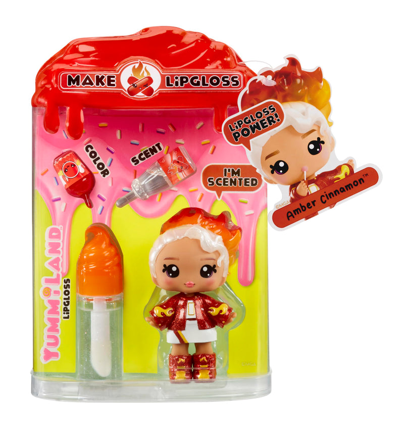 MGA Entertainment - Yummiland Pop - Amber Cinnamon met Lipgloss Set