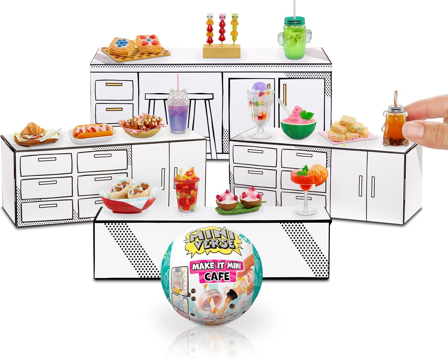 MGA Entertainment - MGA\`s Miniverse Make it Mini Foods Cafe Series 4 Verzamelen