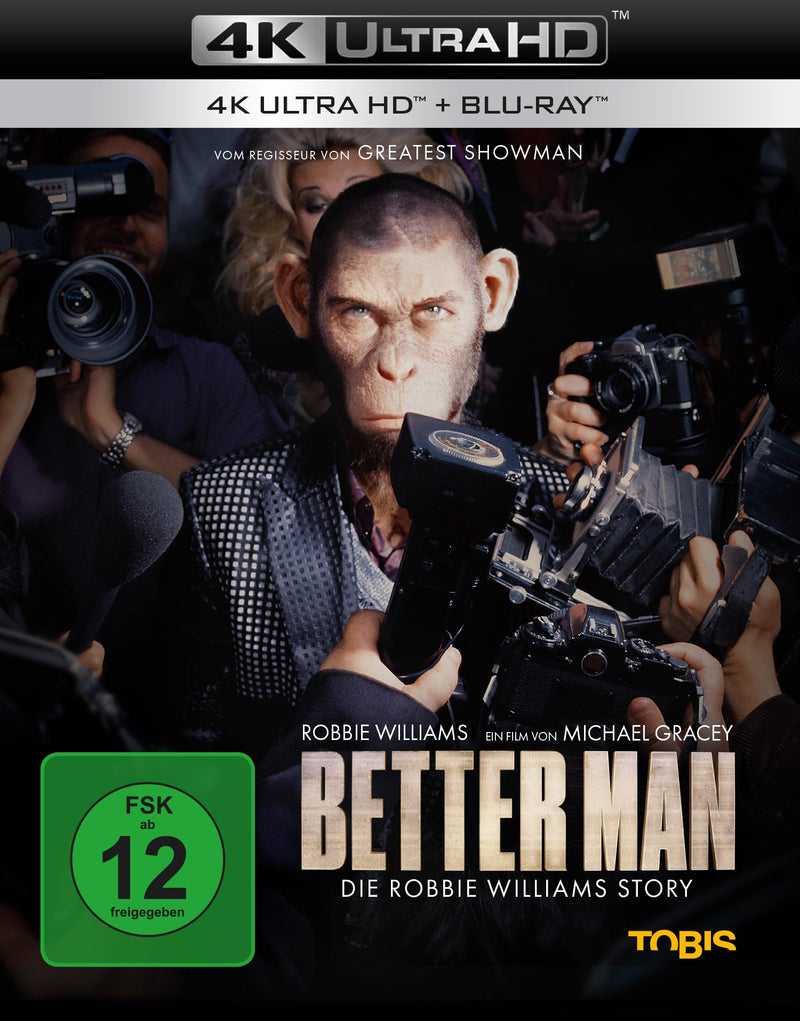 Better Man - Robbie Williams Story (4K Ultra HD)/2 Blu-ray
