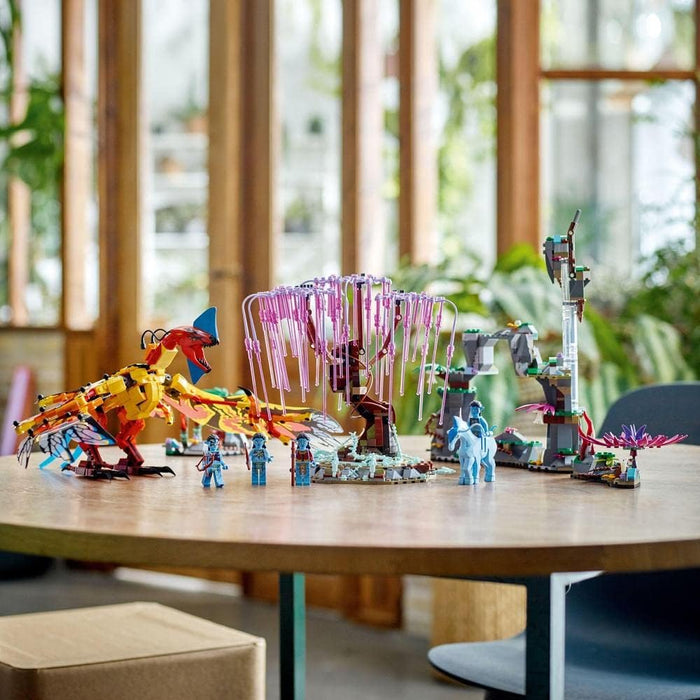 LEGO 75574 Avatar Toruk Makto & Tree of Souls, Buildable Toy with Jake Sully and Neytiri Minifigures plus Direhorse Animal Figure, Glow in the Dark Pandora Scenes