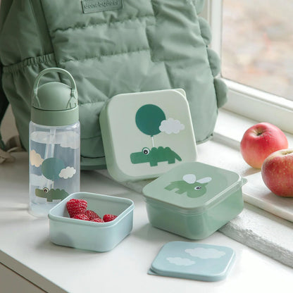 Done by Deer - Done by Deer Snackbox Blije Wolken Groen 3st.