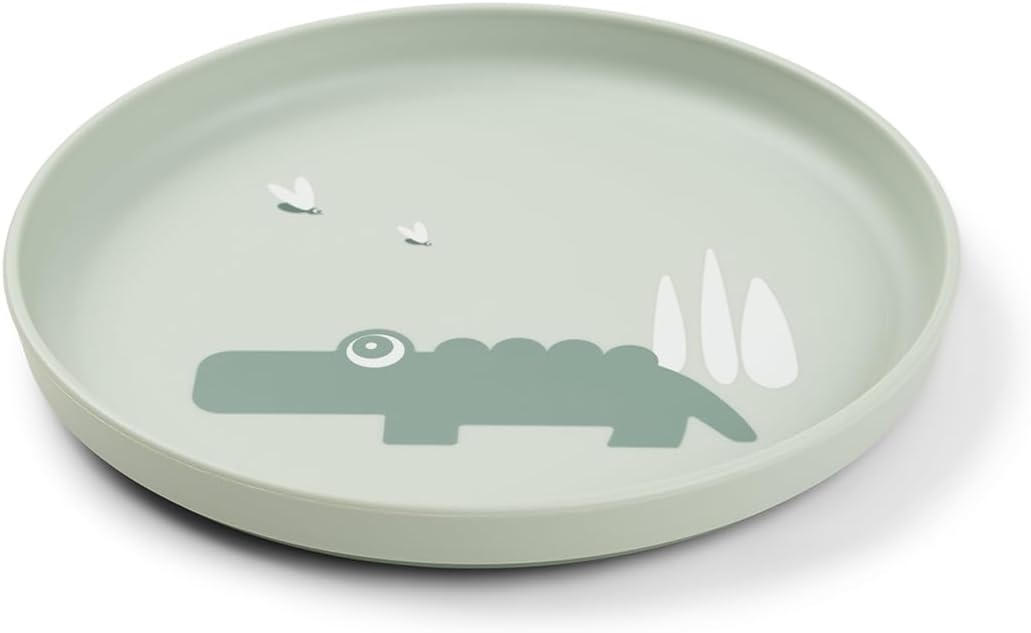 Done by Deer - Done by Deer Kinderbord Croco Groen