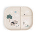 Done by Deer Foodie Kids and Baby Plate, with Compartments, Non-Slip, BPA-Free, 100% Food Grade Polypropylene, 22 x 18 x 2 cm