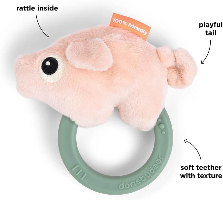 Done by Deer - Done by Deer Zintuiglijke Rammelaar/Bijtring Pigee