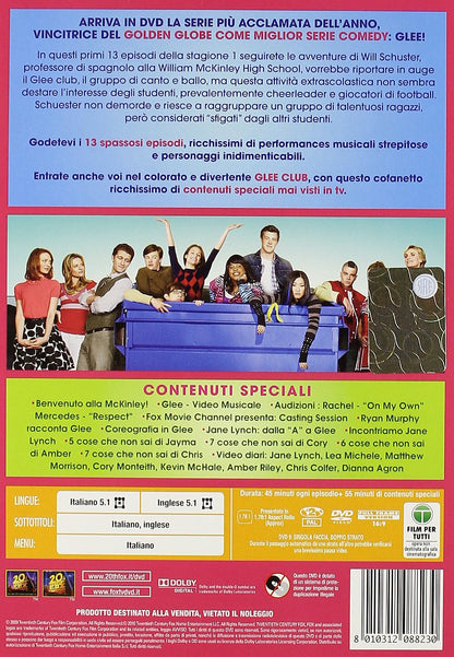 Glee - Stagione 01 Volume 1 (4 Dvd)