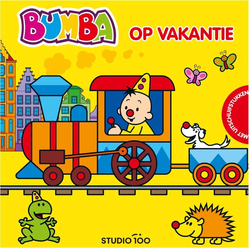 Studio 100 - Bumba Uitschuifbaar Kartonboek - Op Vakantie