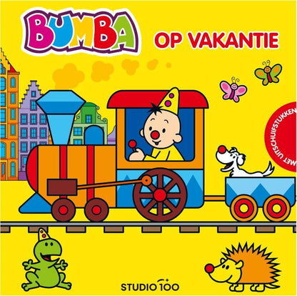 Studio 100 - Bumba Uitschuifbaar Kartonboek - Op Vakantie