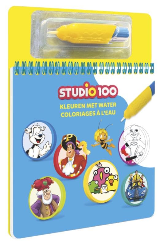 Studio 100 : kleurboek - Kleuren met water