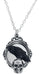 Reflections Of Poe Necklace Alchemy England Gothic Mirror Skull Crow Jewellery