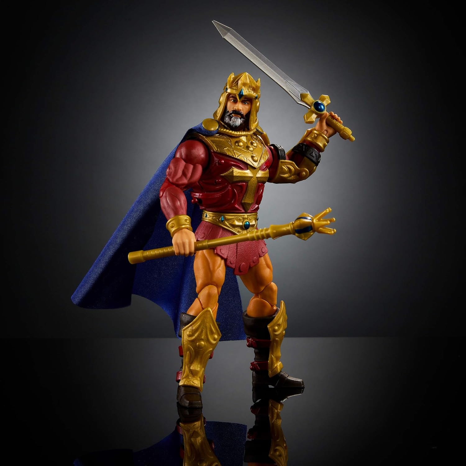 Masters Of The Universe: New Eternia Masterverse Action Figure King Randor 18 Cm