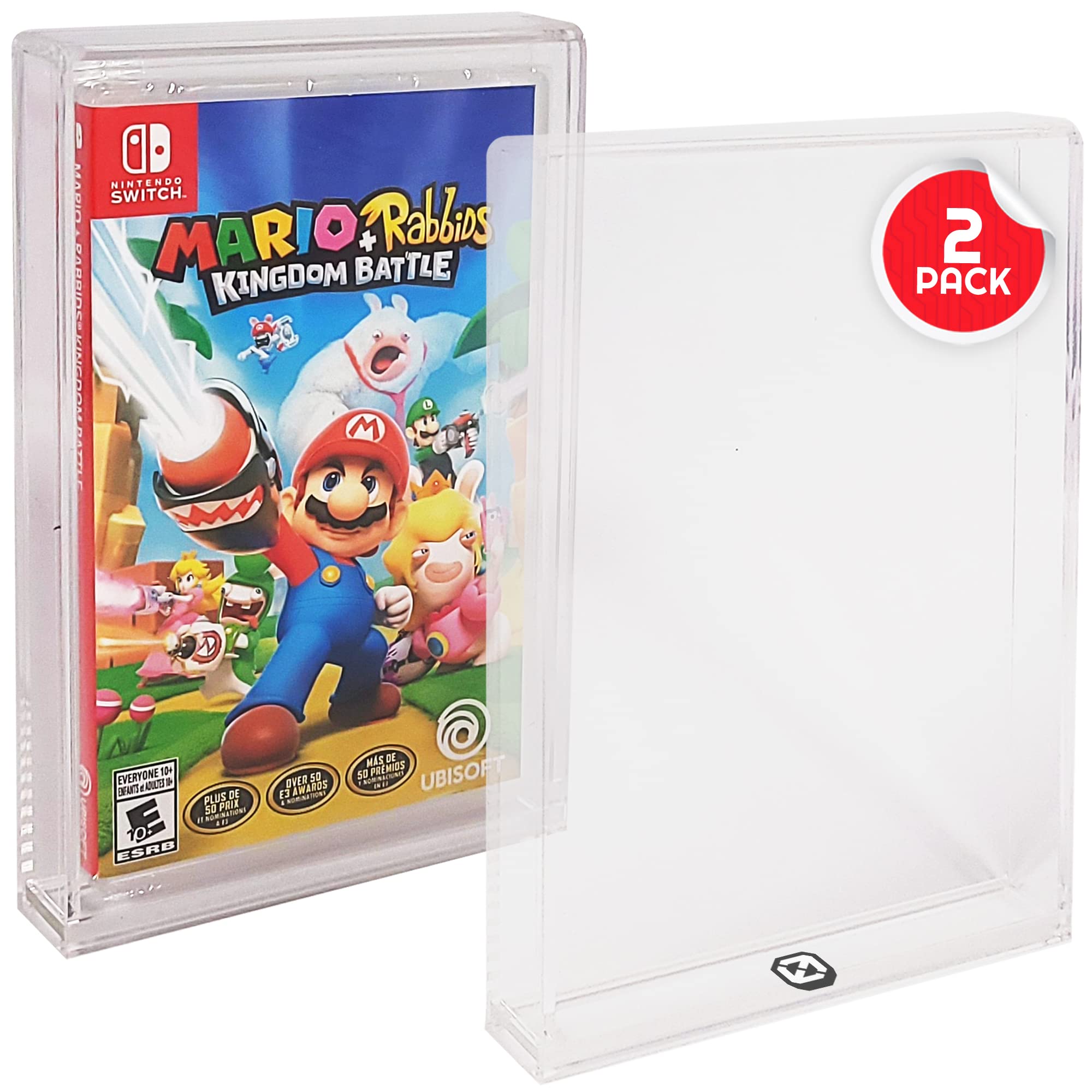 Acrylgehause 2er-Pack fur Nintendo Switch Spiele