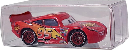 Display Case Protector Compatible for Hot Wheels 1/64 Display Case Die Cast Standard-Sized Cars- 0.45MM PET Protector - Pack of 50 Toy Car Storage Organizer