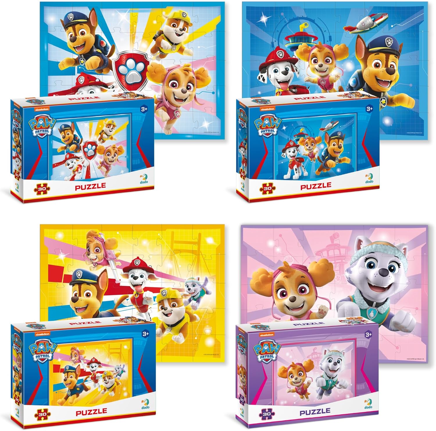 PAW Patrol 30-Piece Jigsaw Puzzle, Children's Educational Toy, Ages 3+