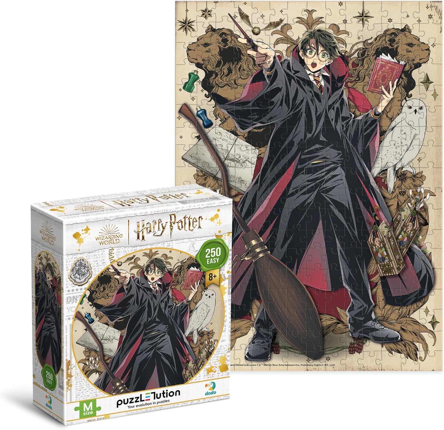 Dodo 200495 Puzzle Easy M Harry - 250 pcs. Suits ages 8+