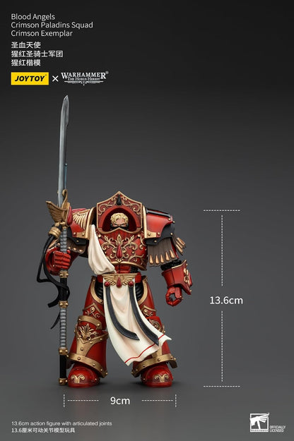 JOYTOY Warhammer Horus's Reverse; Blood Angel, Crimson Paladin Squad, Crimson Exemplar, Action Figure, Complete Figure