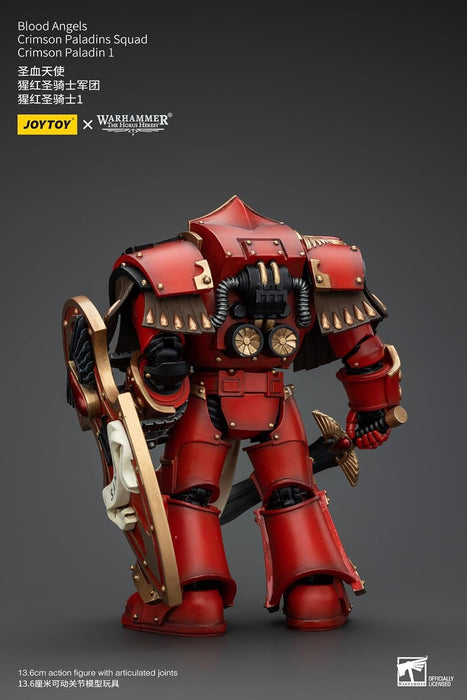 JOYTOY Warhammer Horus's Reverse, Blood Angel, Crimson Paladin, Squad, Crimson Paladin 1, Action Figure, Complete Figure