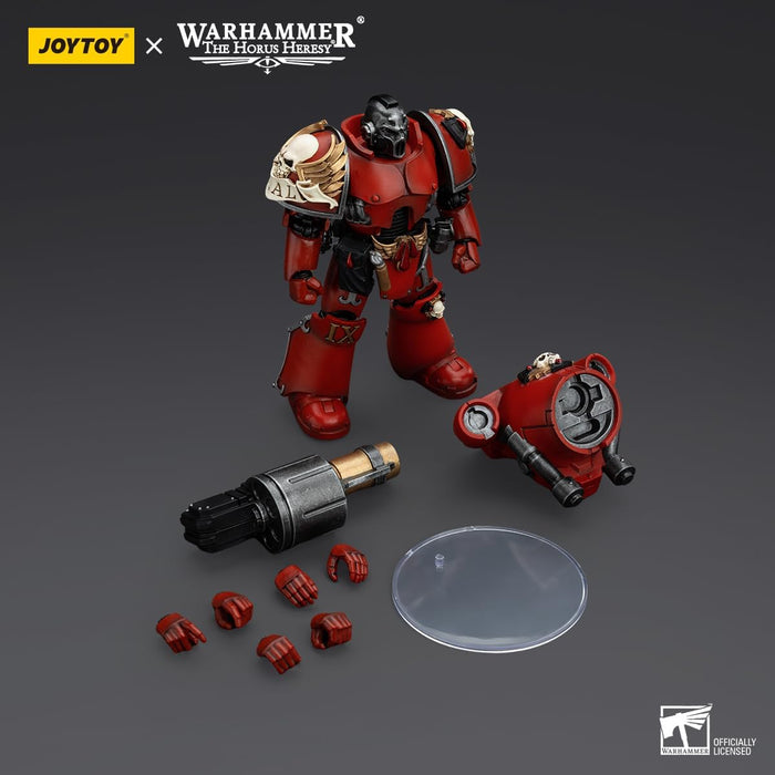 JOYTOY Warhammer 40,000 Blood Angels Tier Squad Eerelim (Equipped with Angel's Tier Grenade Launcher) 1/18 Scale Action Figure Complete
