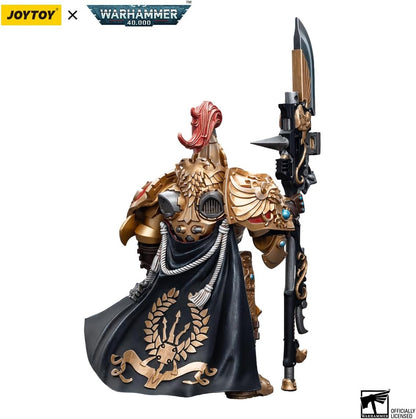 JOYTOY 1/18 Warhammer 40K Adeptus Custodes Shield Captain with Guardian Spear Action Figure Anime Collection Model Gift