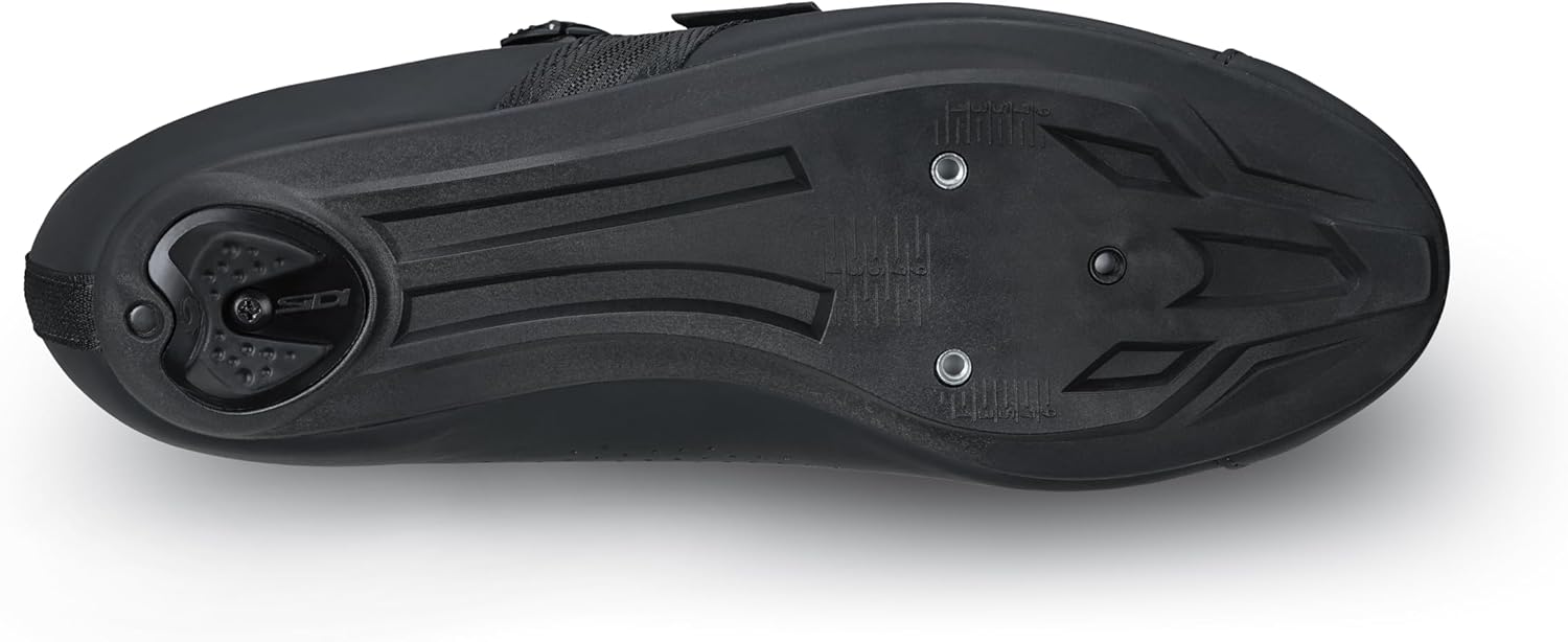 Sidi Prima Mega Fit Road Shoes - Monochrome Black/Black / 47, Black/Black (size: 47)