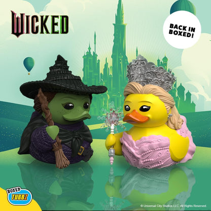 TUBBZ Caja Edición: Wicked - Glinda Upland Figura Coleccionable de Pato de Goma Disfrazado