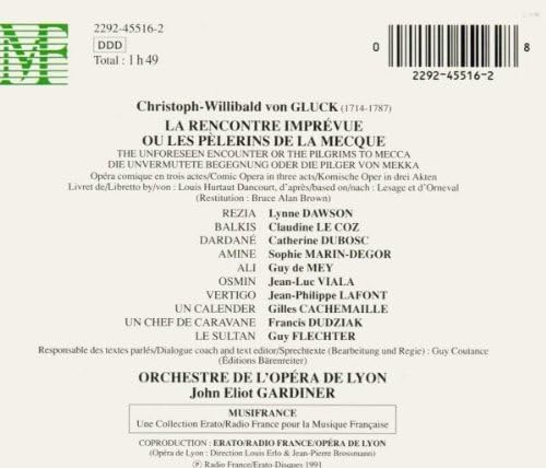 Les Pelerins De La Mecque Ou La Rencontre Imprevue (Libretto Incluso)