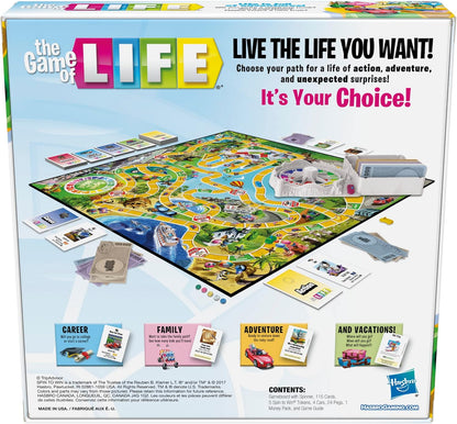 Hasbro C3893 Le Jeu de la Vie (Amazon Exclusive