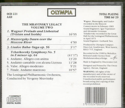 Prelude And Liebestod (Tristan Und Isolde) / Dawn Over The Moscow River / Baba-Yaga Op. 56 / Symphony No. 5 Op. 64