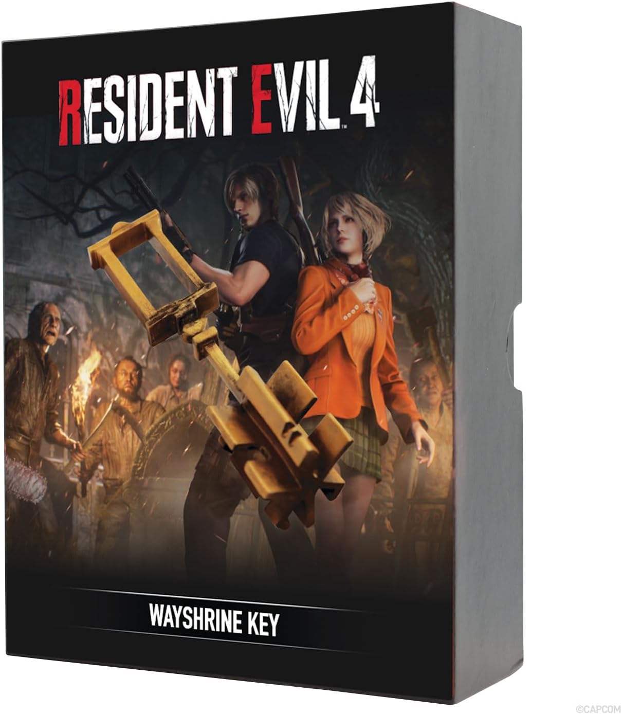 Fanattik Resident Evil 4 Limited Edition Wayshrine Sammlerstück Metallschlüssel (nummeriert