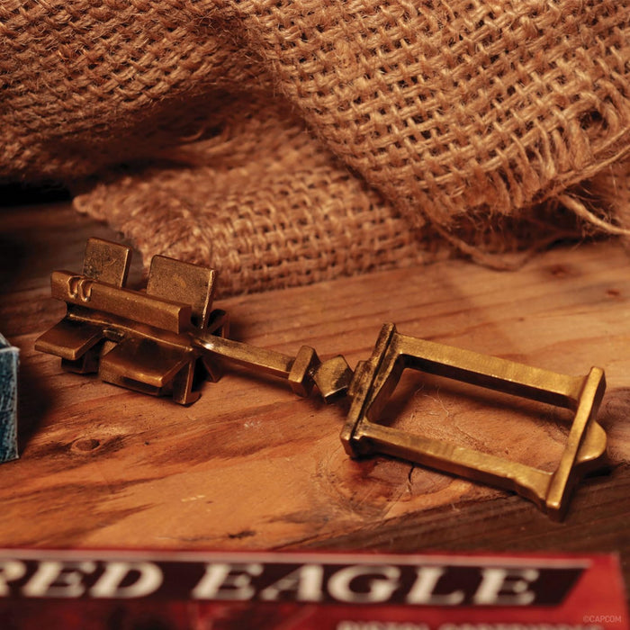 Fanattik Resident Evil 4 Limited Edition Wayshrine Sammlerstück Metallschlüssel (nummeriert