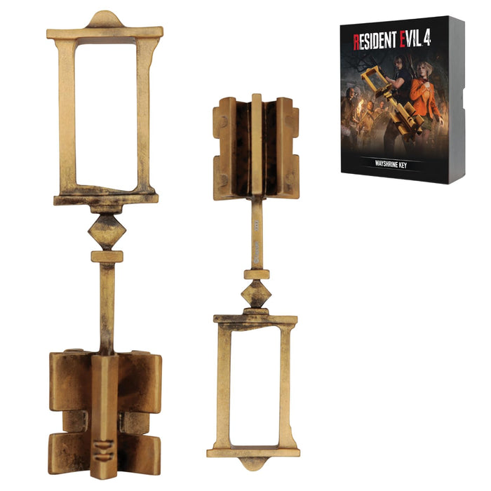 Fanattik Resident Evil 4 Limited Edition Wayshrine Sammlerstück Metallschlüssel (nummeriert