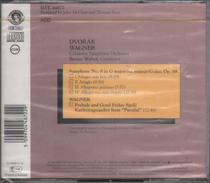 Dvorák-Symphony No.8 In G Major Op.88 / Wagner-Parsifal (Prelude & Good friday Spell): Bruno Walter, Columbia Symphony Orchestr