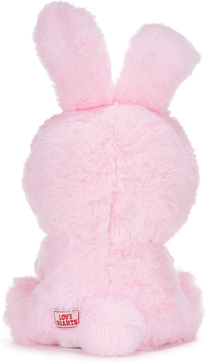 Swizzels Love Hearts 18cm (7-Inch) Baby Bunny Rabbit ‘SOMEBUNNY LOVES YOU’ Plush Soft Toy