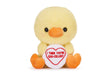 Swizzels Love Hearts 18cm (7-Inch) Baby Chick ‘I THINK YOU’RE EGG-CELLENT’ Plush Soft Toy
