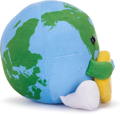Swizzels Love Hearts 18cm "YOU ARE MY WORLD" World Plush Soft Toy Gift