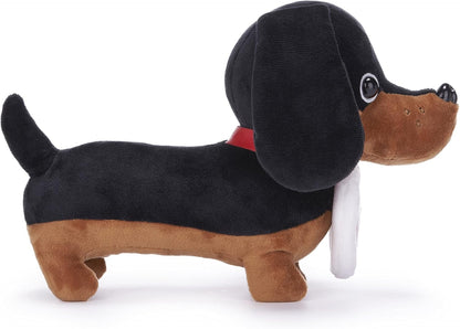Posh Paws Swizzles Love Hearts Dave the Dachshund 'Clever Sausage' Dog 7" (18CM) Soft Toy