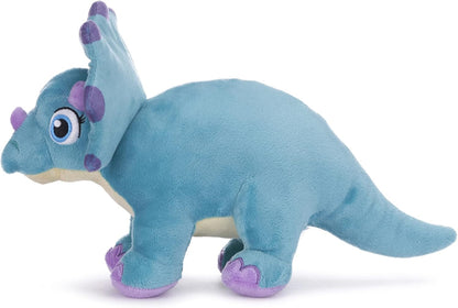 Posh Paws Dinky Dinosaurs 25CM (10-Inch) Triceratops Dinosaur Soft Toy