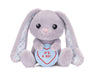 Swizzels Love Hearts "It's A Boy" Baby Benjamin Bunny 7" (18cm) Plush Soft Toy for Newborn Babies