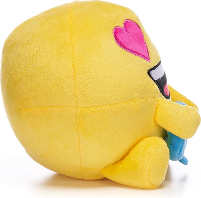 Emoji 7" (18cm) Heart Eyes "Love You X!" Emoji Plush Soft Toy