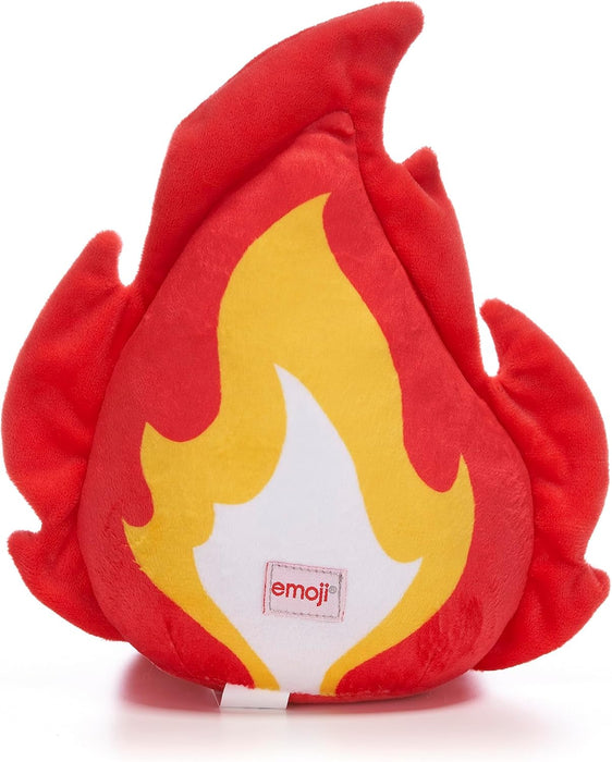 Emoji 7" (18cm) Flame "You're So Lit!" Emoji Plush Soft Toy