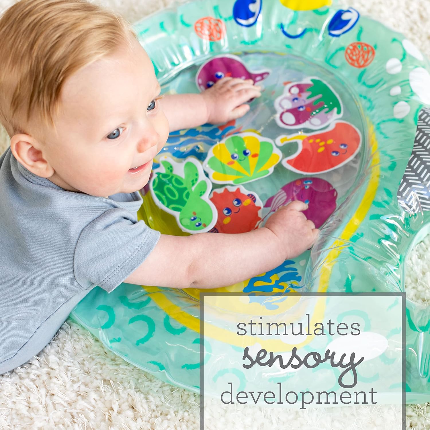 Infantino - Pat & Play Water Mat - Whale (Ib315031)