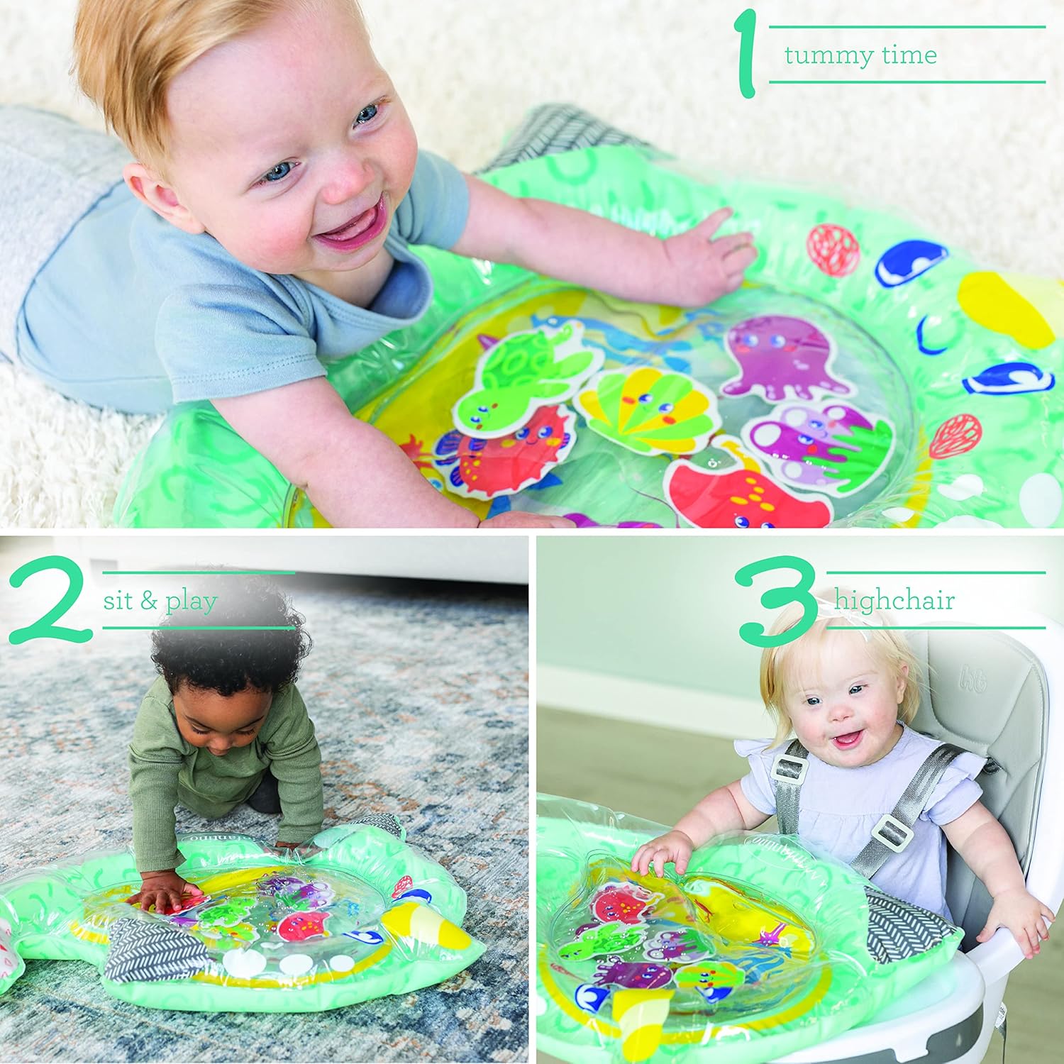 Infantino - Pat & Play Water Mat - Whale (Ib315031)