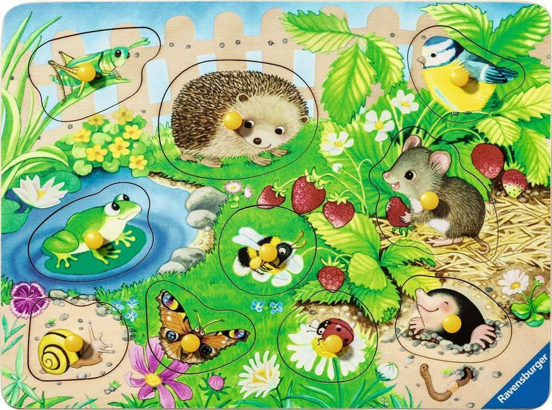 Children's puzzle 10 Teile - Meine Gartenfreunde