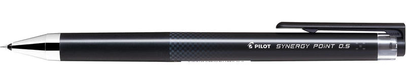 Penna pilot synergy point ritrattil fissaggio in gomma inchiostro gel 0,5 mm nero