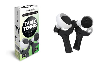 Maxx Tech Tip Top Table Tennis Kit For Nintendo Switch - Includes 2x table tennis bats, an adjustable net, a ping-pong ball and a digital game code for the Tip Top Table Tennis game