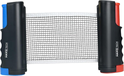 Maxx Tech Tip Top Table Tennis Kit For Nintendo Switch - Includes 2x table tennis bats, an adjustable net, a ping-pong ball and a digital game code for the Tip Top Table Tennis game