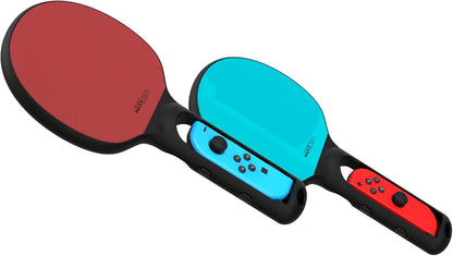 Maxx Tech Tip Top Table Tennis Kit For Nintendo Switch - Includes 2x table tennis bats, an adjustable net, a ping-pong ball and a digital game code for the Tip Top Table Tennis game