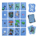 Paladone Minecraft Waterproof Playing Cards with Embossed Storage Case, Officially Licensed Standard Card Game with Known Characters, Toys and Gifts for Gamers