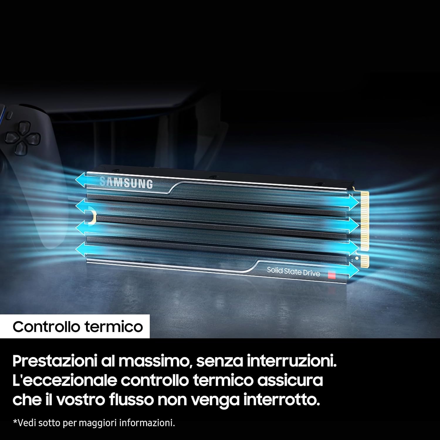 Ssd Nvme M2 9100 Pro 1Tb W/Heatsink